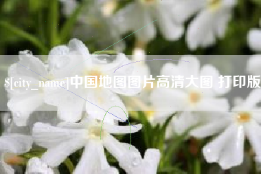 百色中国地图图片高清大图 打印版