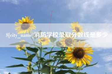 百色消防学校录取分数线是多少