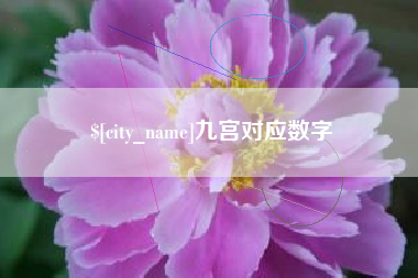 百色九宫对应数字