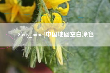 百色中国地图空白涂色