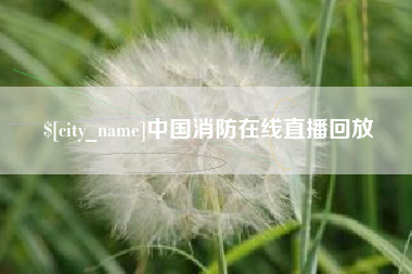 百色中国消防在线直播回放