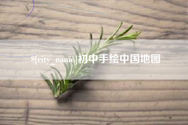 百色初中手绘中国地图