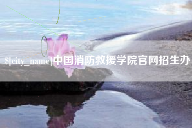 百色中国消防救援学院官网招生办