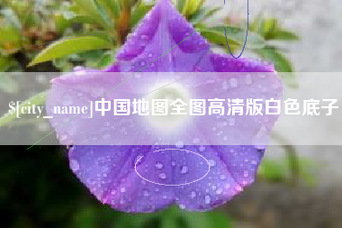 百色中国地图全图高清版白色底子