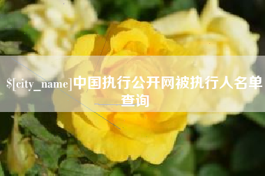 百色中国执行公开网被执行人名单查询