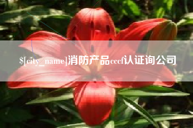 百色消防产品cccf认证询公司