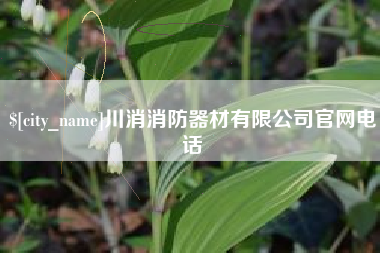 百色川消消防器材有限公司官网电话