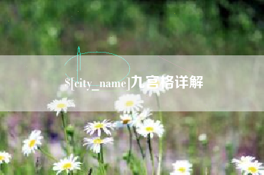 百色九宫格详解