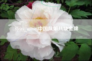 百色中国队第八块金牌