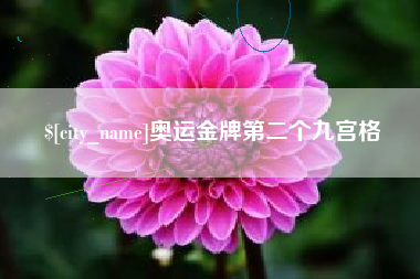 百色奥运金牌第二个九宫格