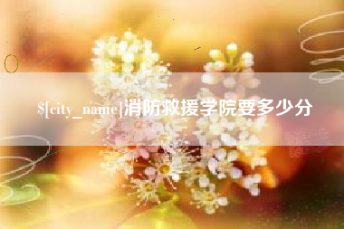 百色消防救援学院要多少分